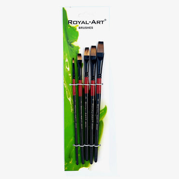 Royal Art Brushes Set Of 5 The Stationers